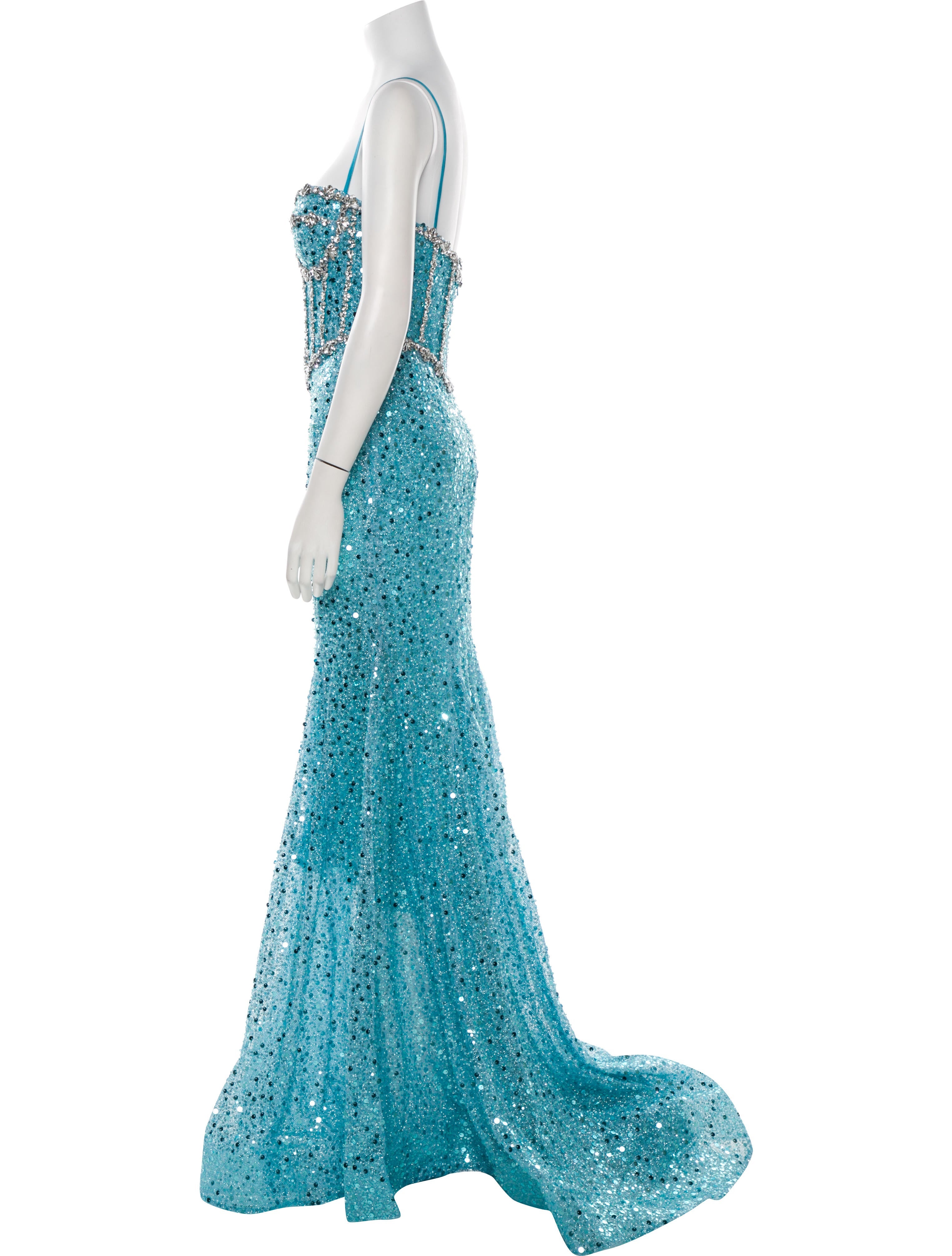 Portia & Scarlett Sequin Long Dress w/ Tags