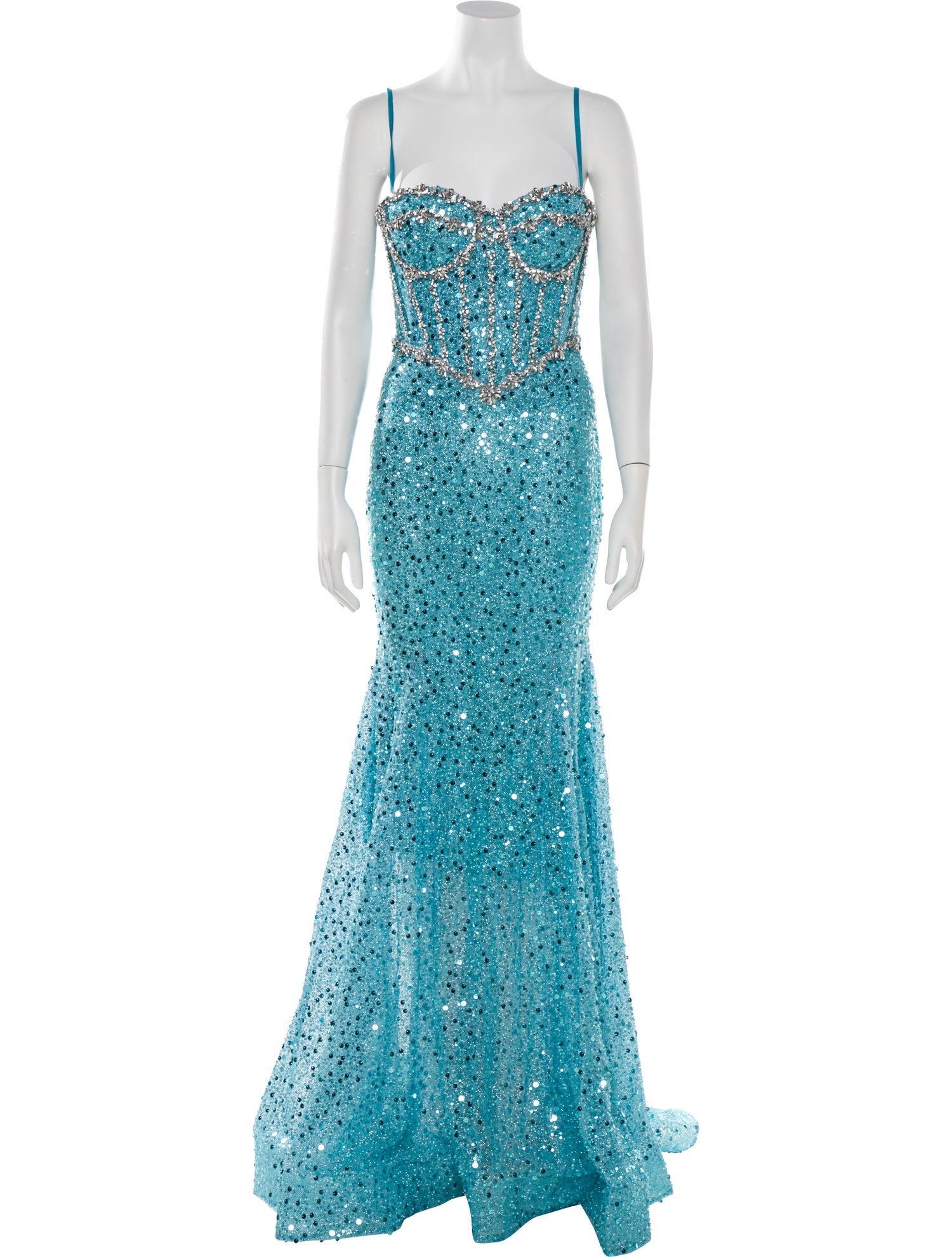 Portia & Scarlett Sequin Long Dress w/ Tags