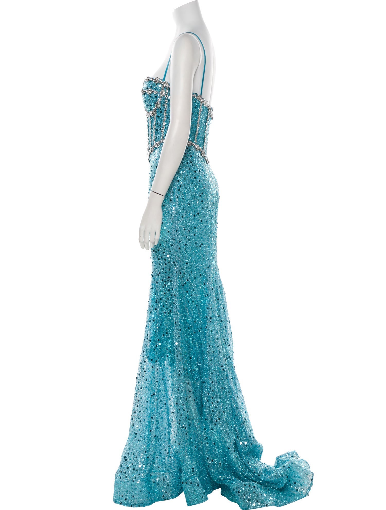 Portia & Scarlett Sequin Long Dress w/ Tags