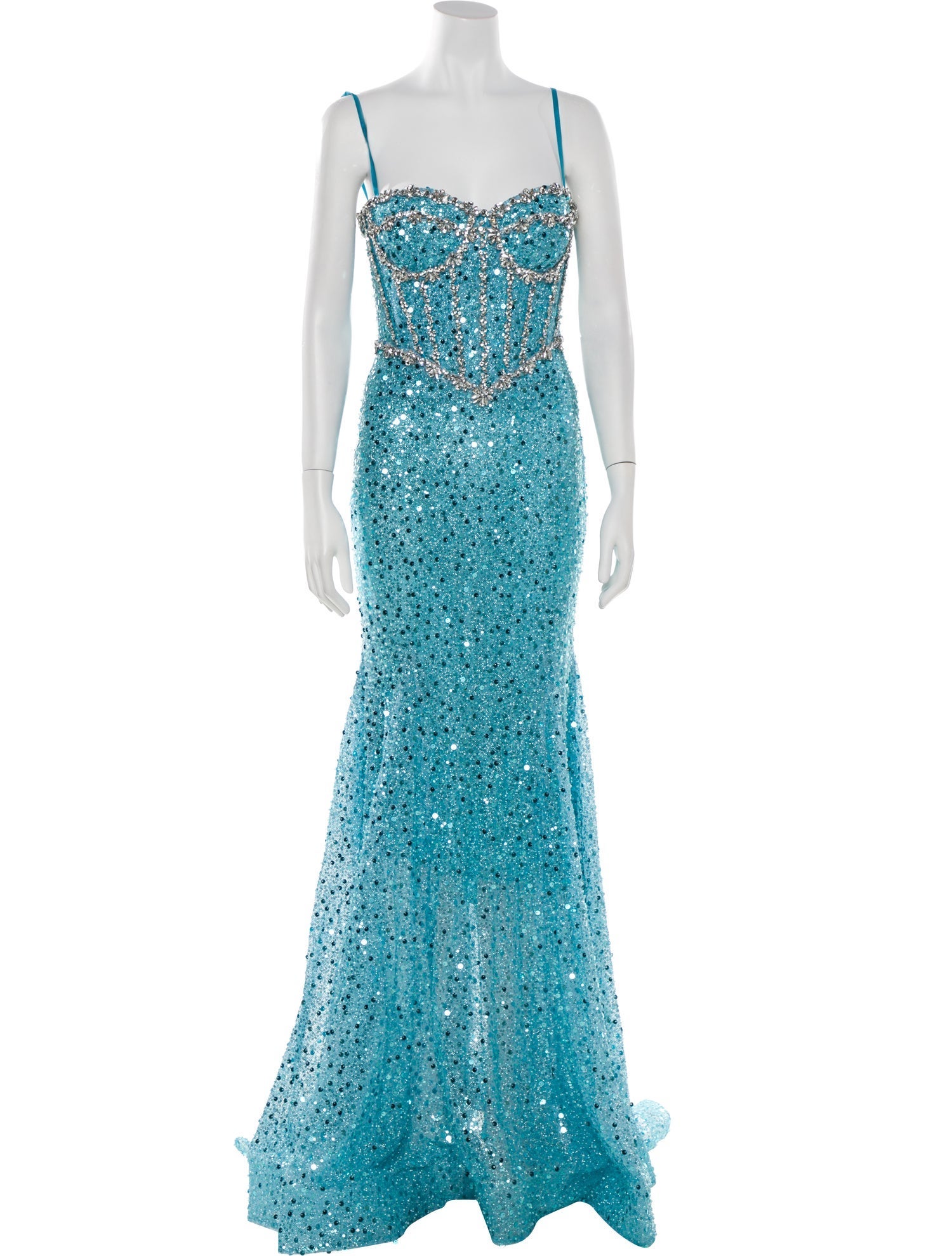 Portia & Scarlett Sequin Long Dress w/ Tags