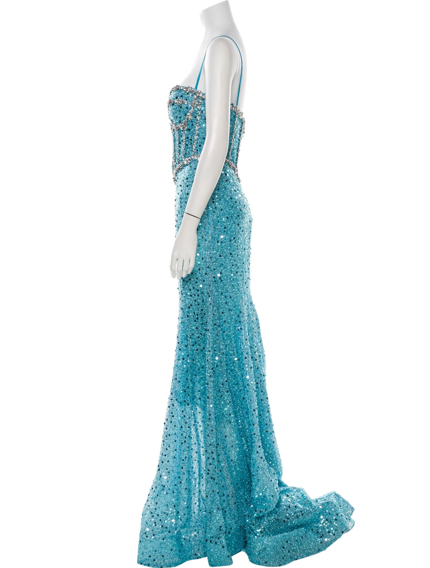 Portia & Scarlett Sequin Long Dress w/ Tags