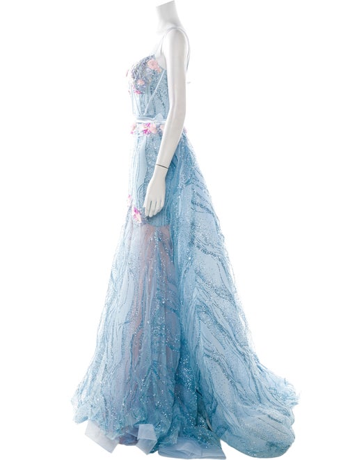 Portia & Scarlett Paisley Print Long Dress