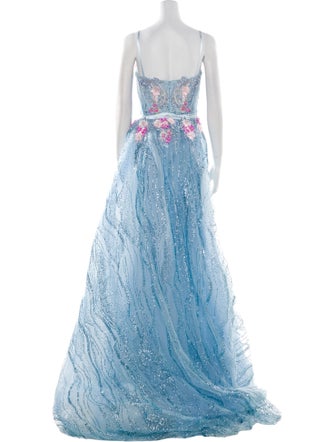 Portia & Scarlett Paisley Print Long Dress