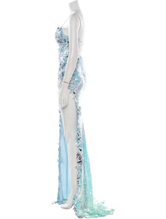 Portia & Scarlett Floral Print Long Dress