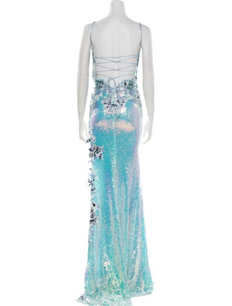 Portia & Scarlett Floral Print Long Dress