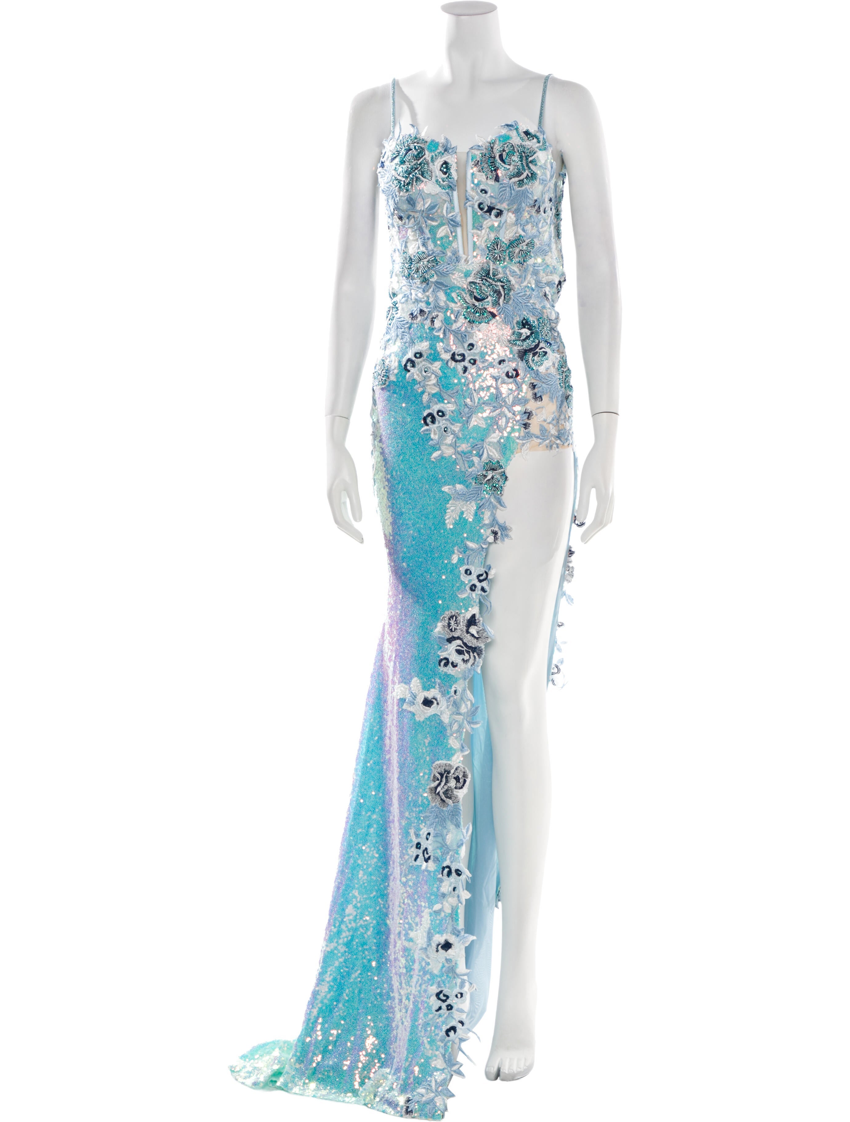 Portia & Scarlett Floral Print Long Dress