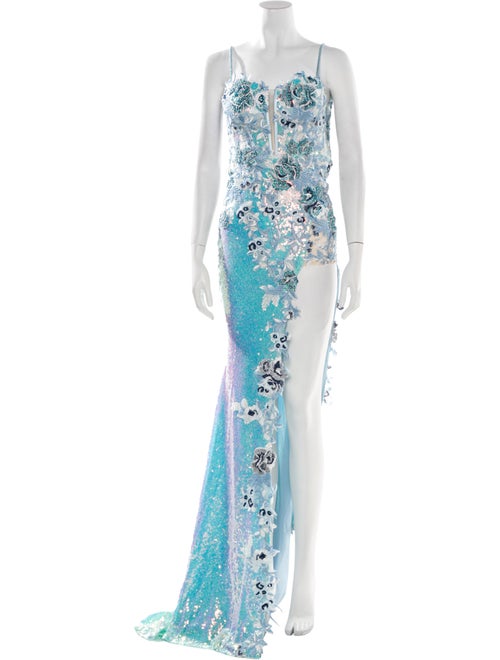 Portia & Scarlett Floral Print Long Dress