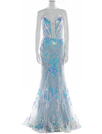 Portia & Scarlett Printed Long Dress