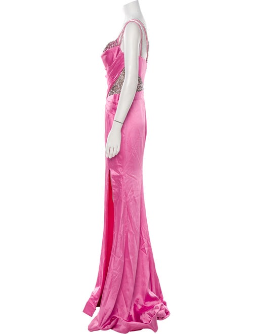 Portia & Scarlett Square Neckline Long Dress