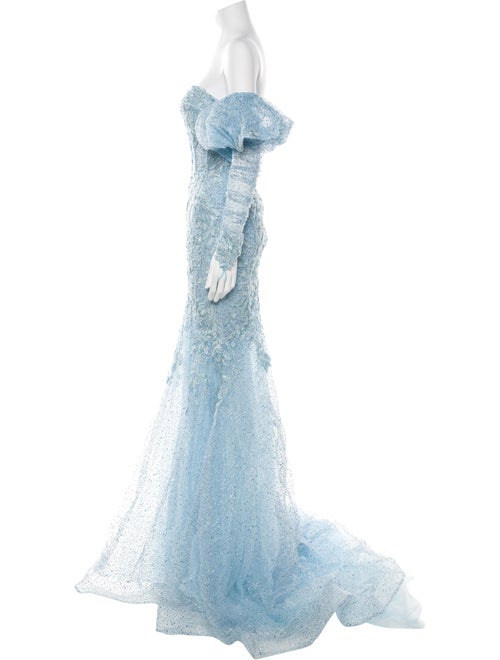 Portia & Scarlett Lace Pattern Long Dress