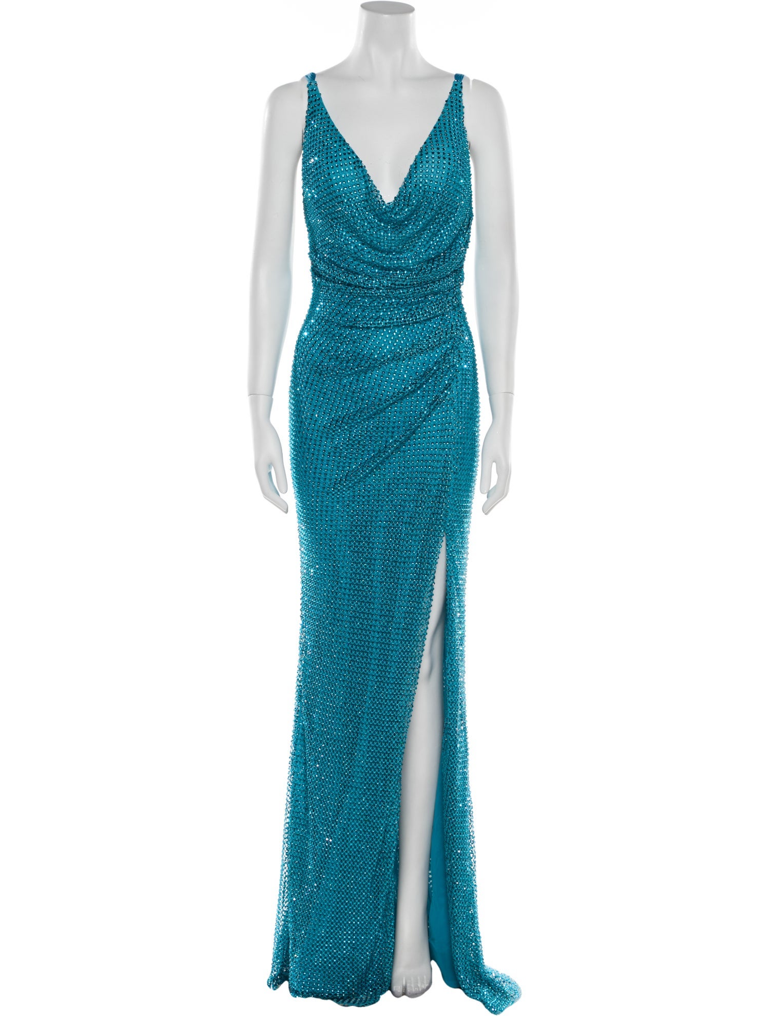 Portia & Scarlett Cowl Neck Long Dress