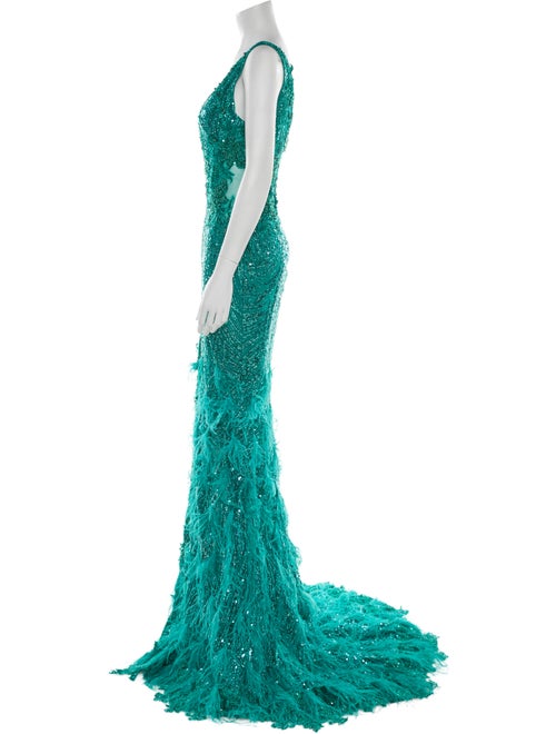 Portia & Scarlett Lace Pattern Long Dress