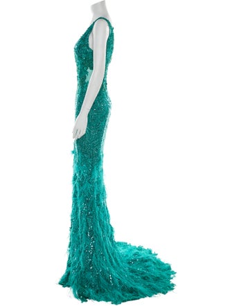 Portia & Scarlett Lace Pattern Long Dress