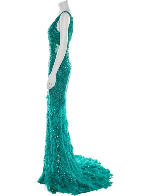 Portia & Scarlett Lace Pattern Long Dress