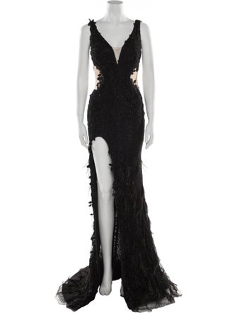 Portia & Scarlett V-Neck Long Dress