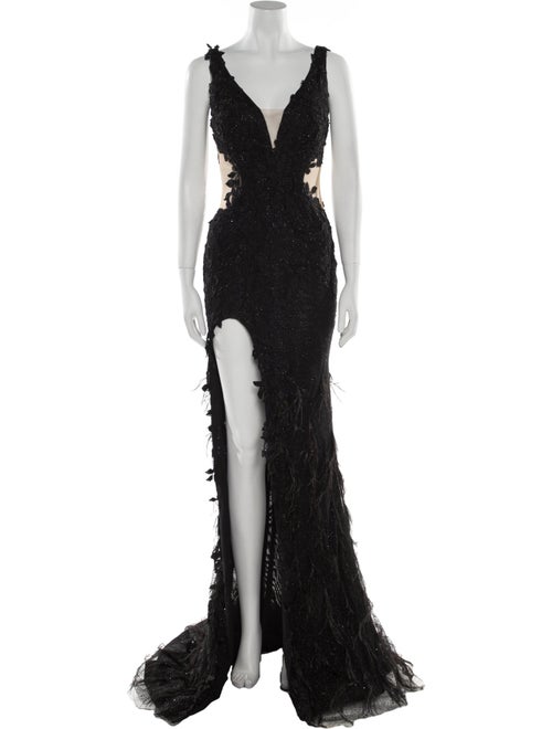 Portia & Scarlett V-Neck Long Dress