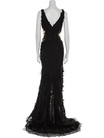 Portia & Scarlett V-Neck Long Dress