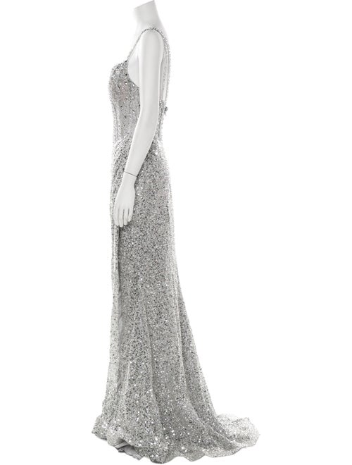 Portia & Scarlett Square Neckline Long Dress