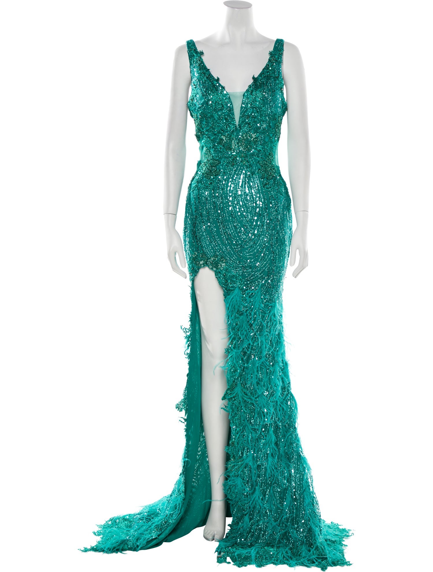 Portia & Scarlett Lace Pattern Long Dress