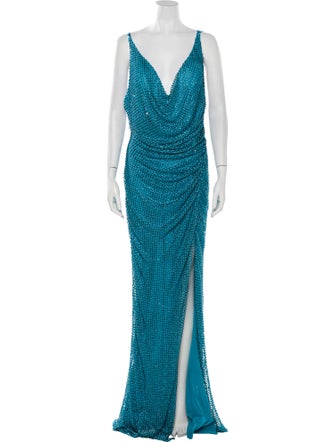 Portia & Scarlett Cowl Neck Long Dress