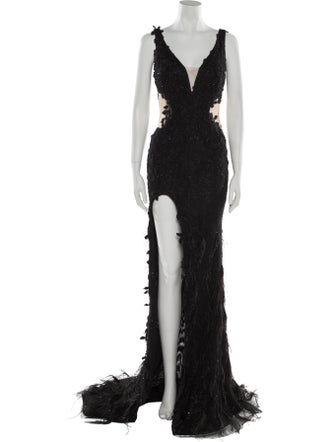 Portia & Scarlett V-Neck Long Dress