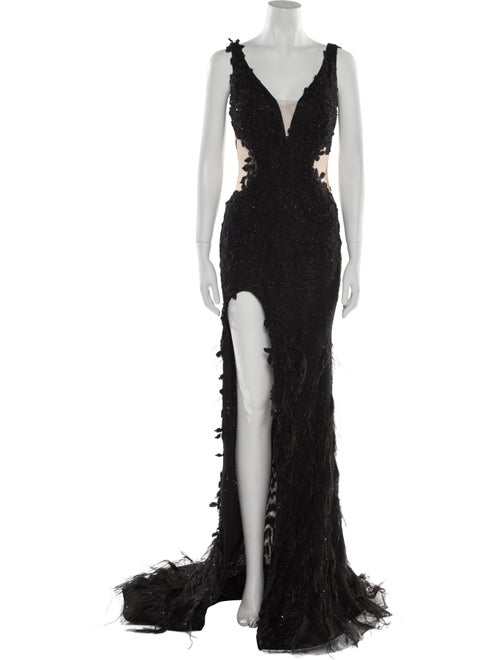 Portia & Scarlett V-Neck Long Dress