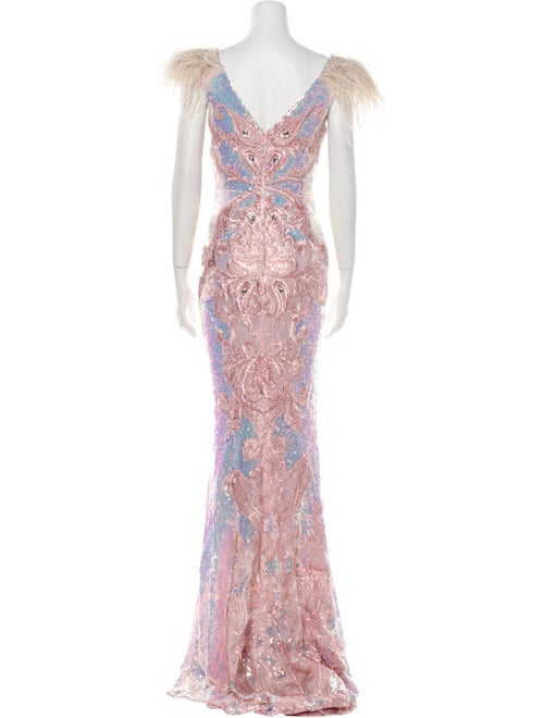 Portia & Scarlett Patterned Long Dress