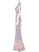 Portia & Scarlett Lace Pattern Long Dress