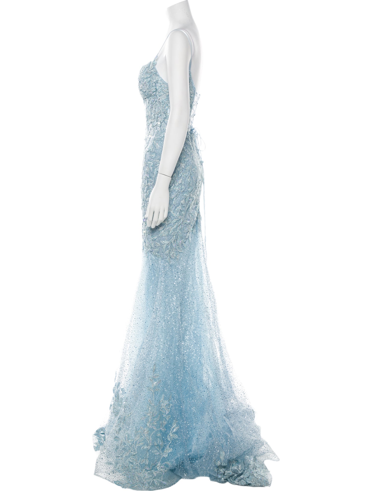 Portia & Scarlett Square Neckline Long Dress