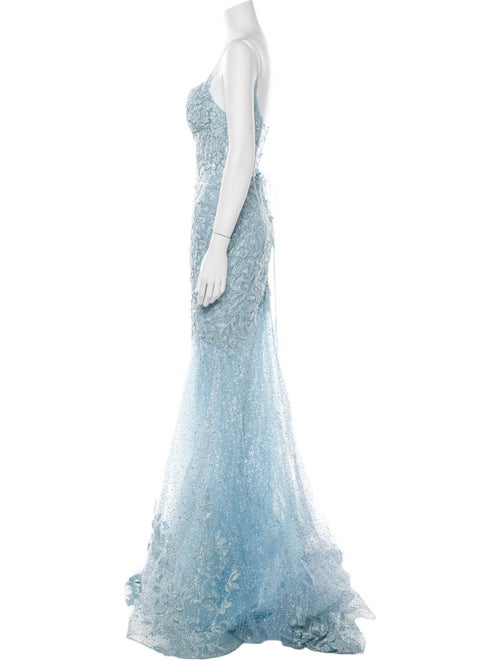 Portia & Scarlett Square Neckline Long Dress