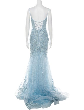 Portia & Scarlett Square Neckline Long Dress