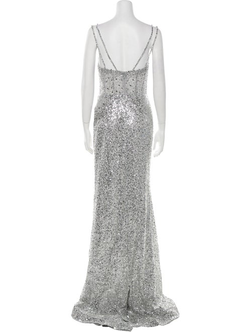 Portia & Scarlett Square Neckline Long Dress