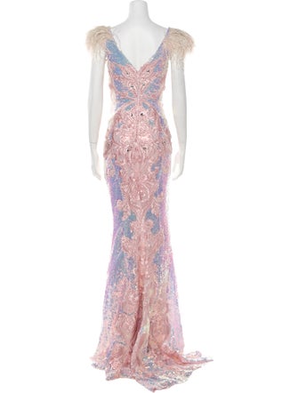 Portia & Scarlett Patterned Long Dress