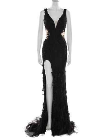 Portia & Scarlett V-Neck Long Dress