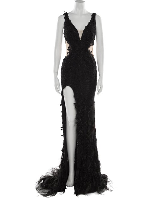 Portia & Scarlett V-Neck Long Dress