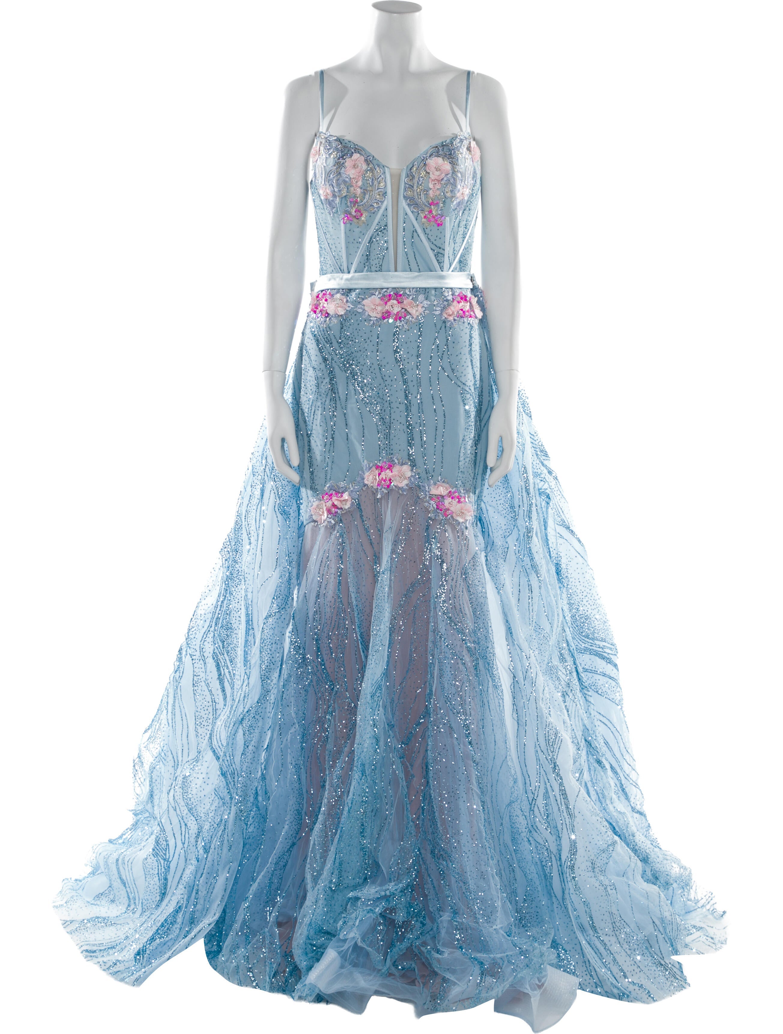 Portia & Scarlett Paisley Print Long Dress