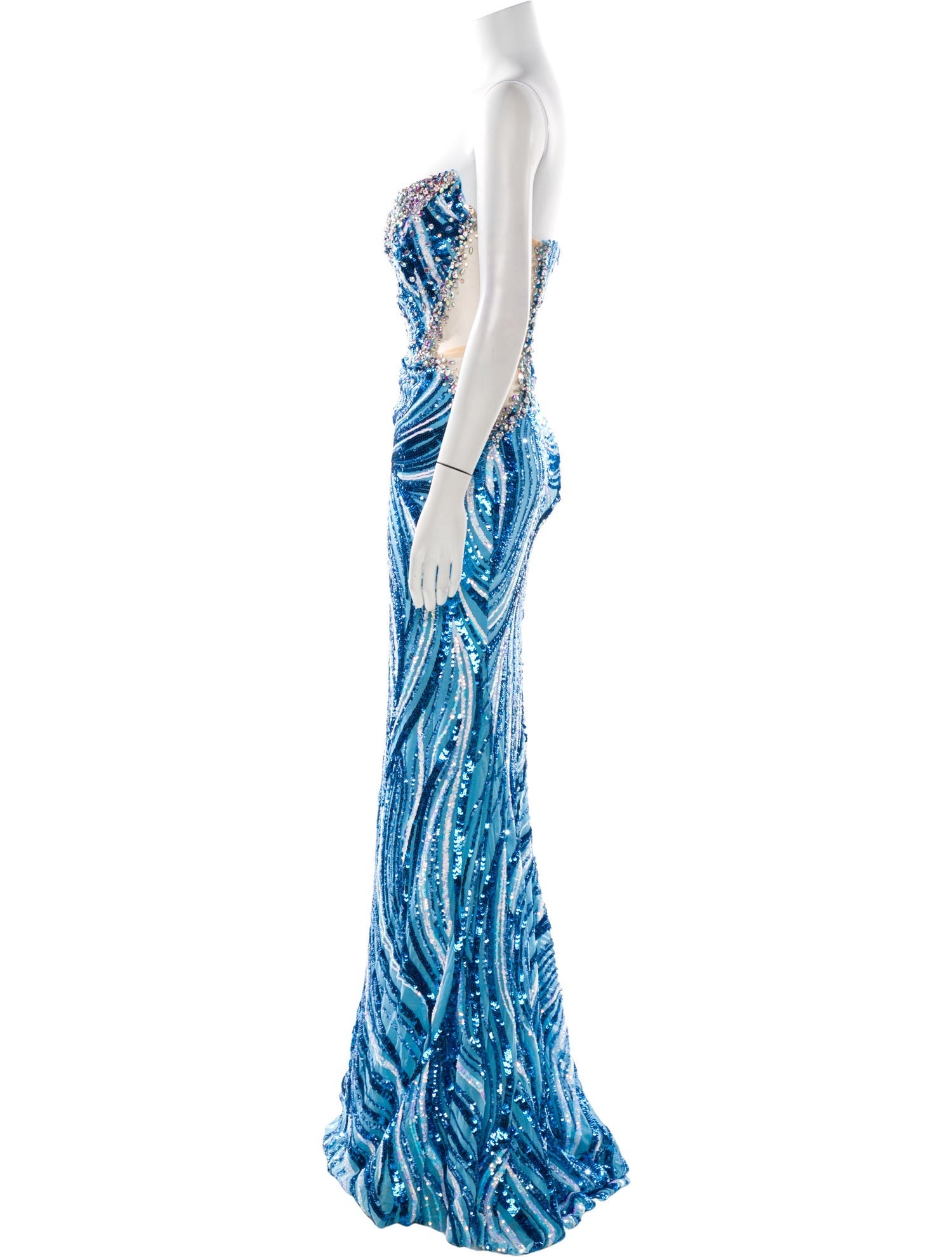 Portia & Scarlett Strapless Long Dress