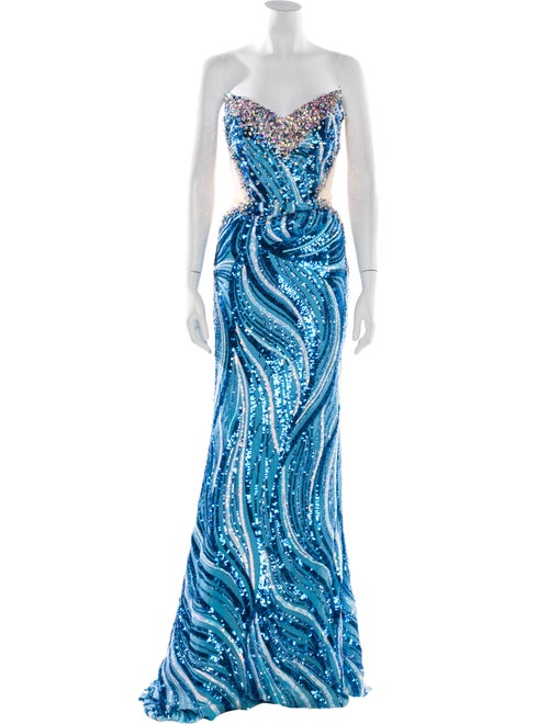 Portia & Scarlett Strapless Long Dress