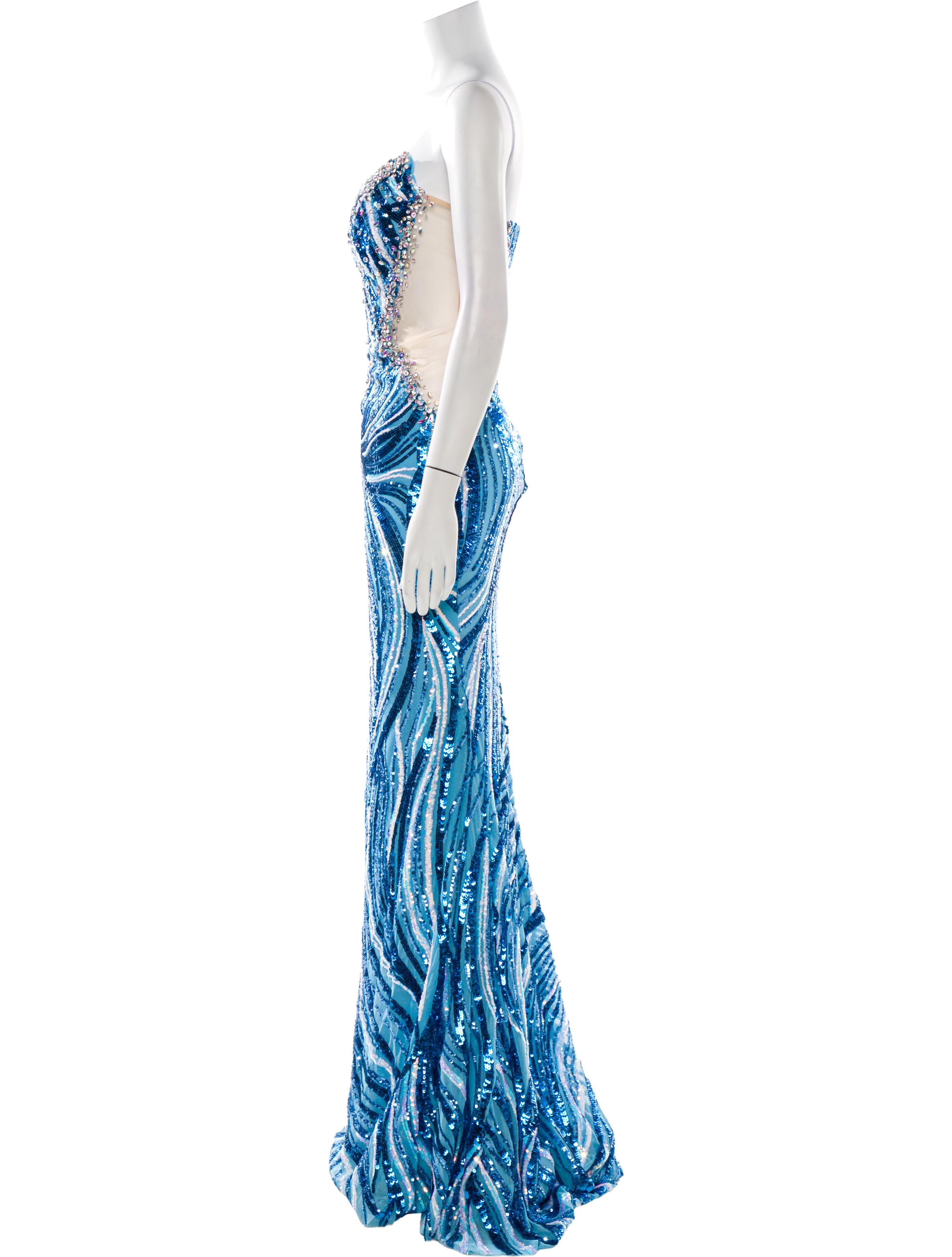 Portia & Scarlett Strapless Long Dress