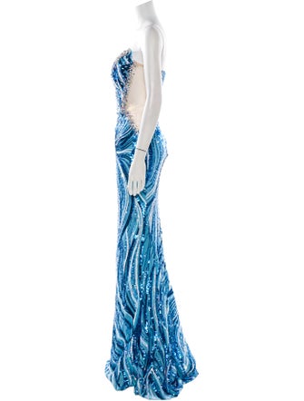 Portia & Scarlett Strapless Long Dress