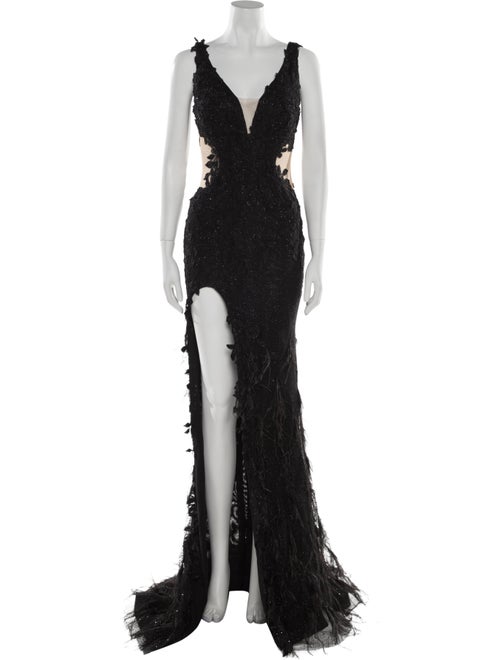 Portia & Scarlett V-Neck Long Dress