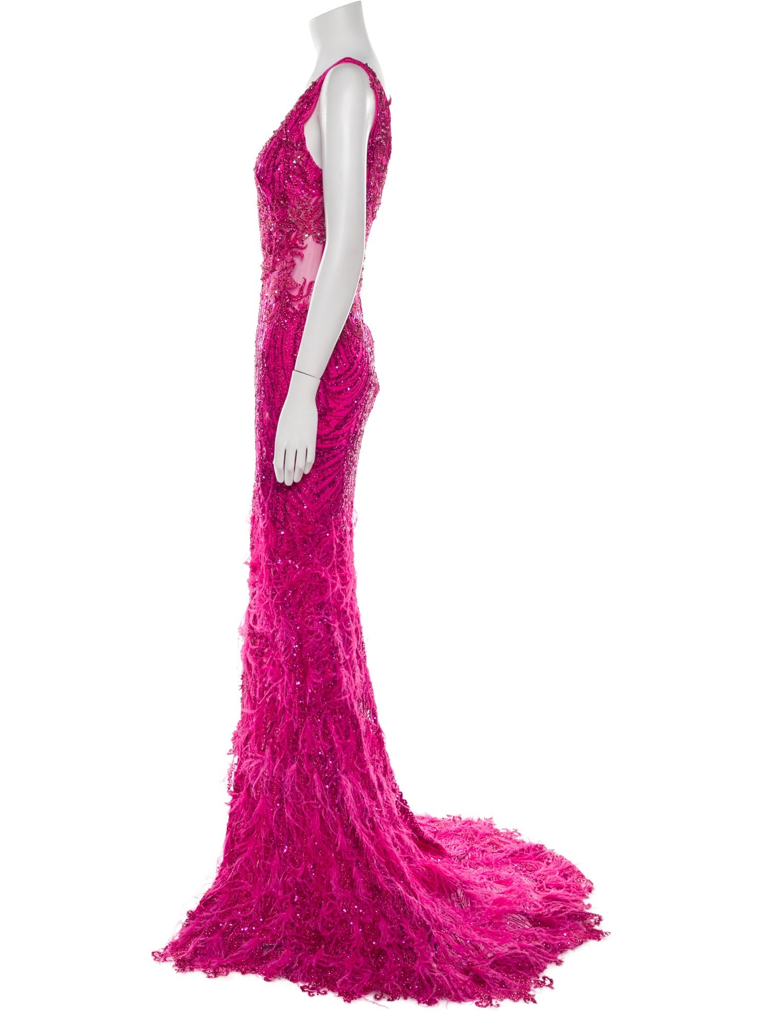 Portia & Scarlett Lace Pattern Long Dress