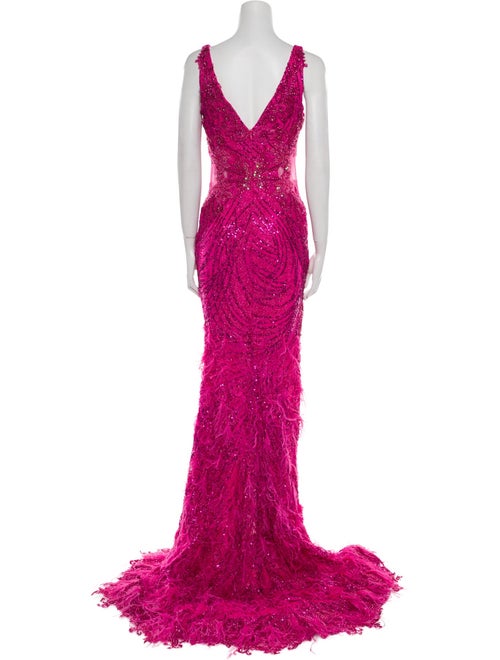 Portia & Scarlett Lace Pattern Long Dress