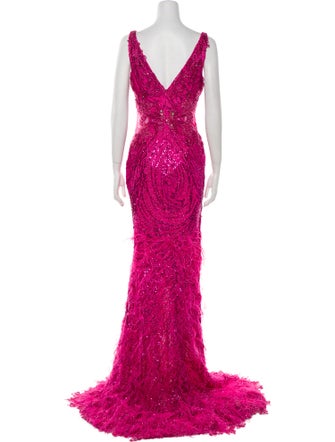 Portia & Scarlett Lace Pattern Long Dress