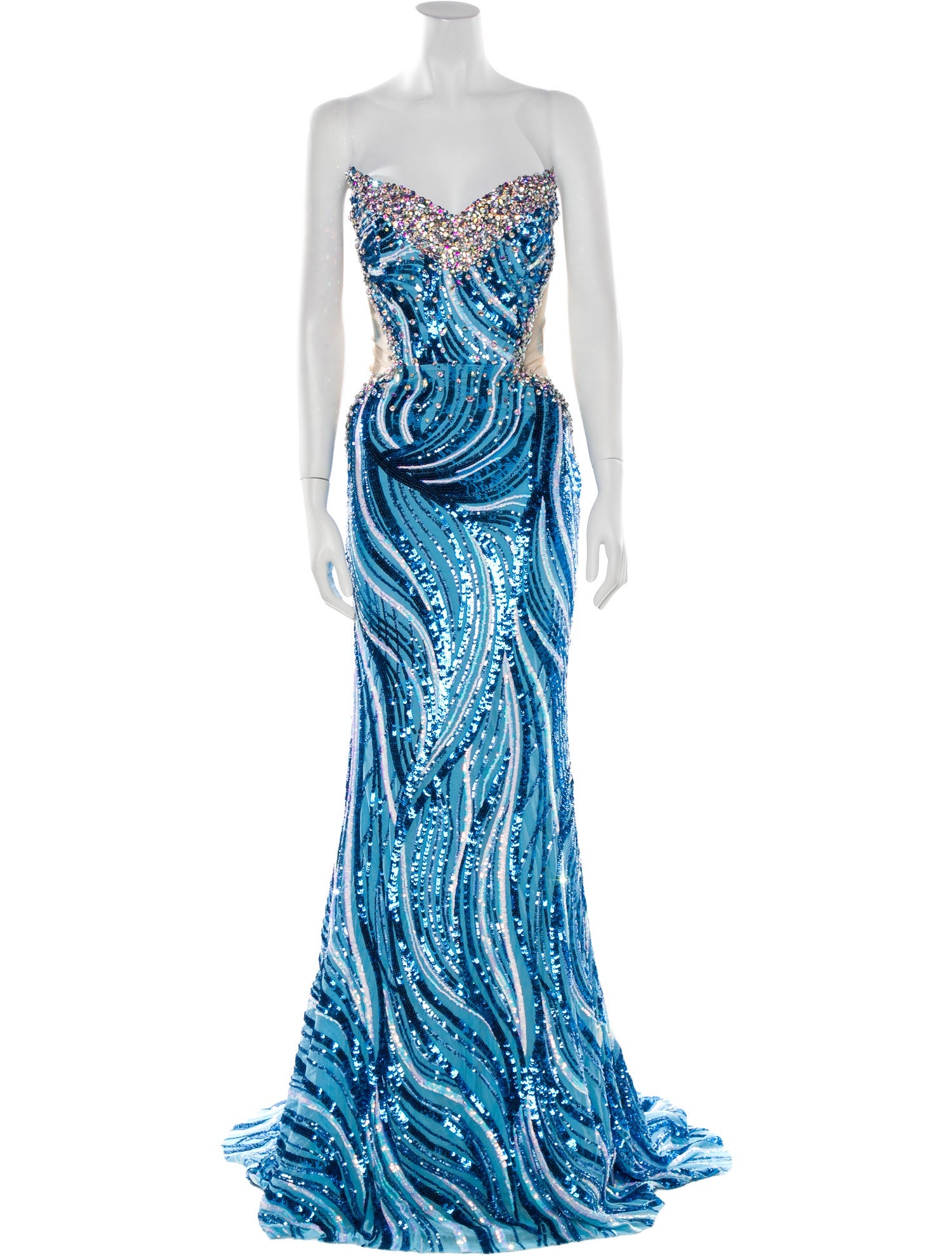 Portia & Scarlett Sequin Long Dress