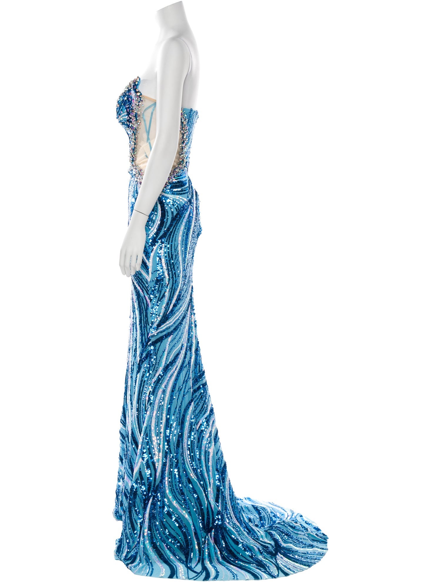 Portia & Scarlett Sequin Long Dress