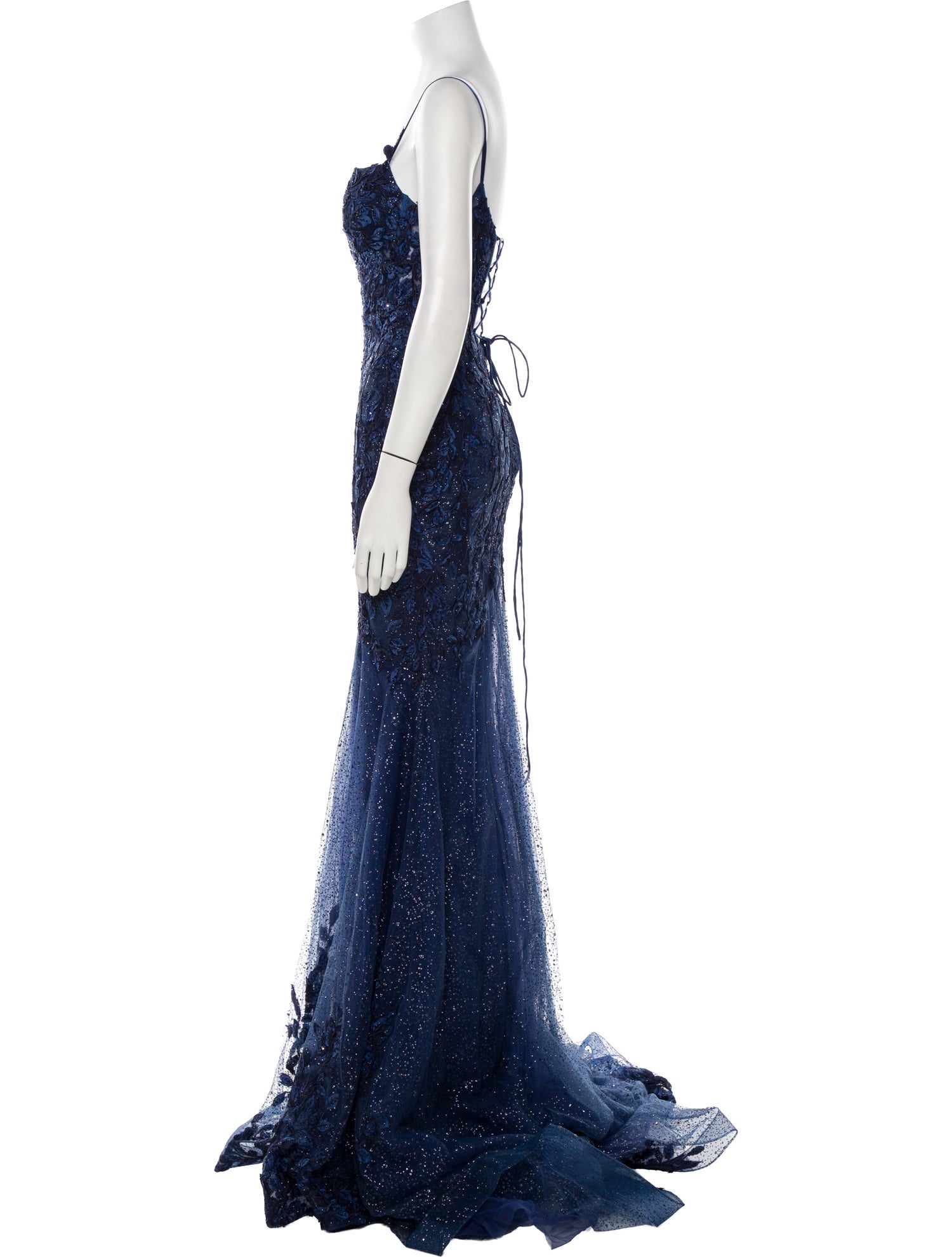 Portia & Scarlett Square Neckline Long Dress w/ Tags