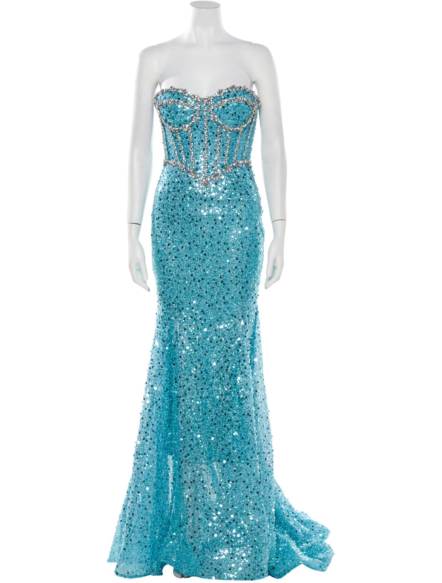 Portia & Scarlett Sequin Long Dress w/ Tags