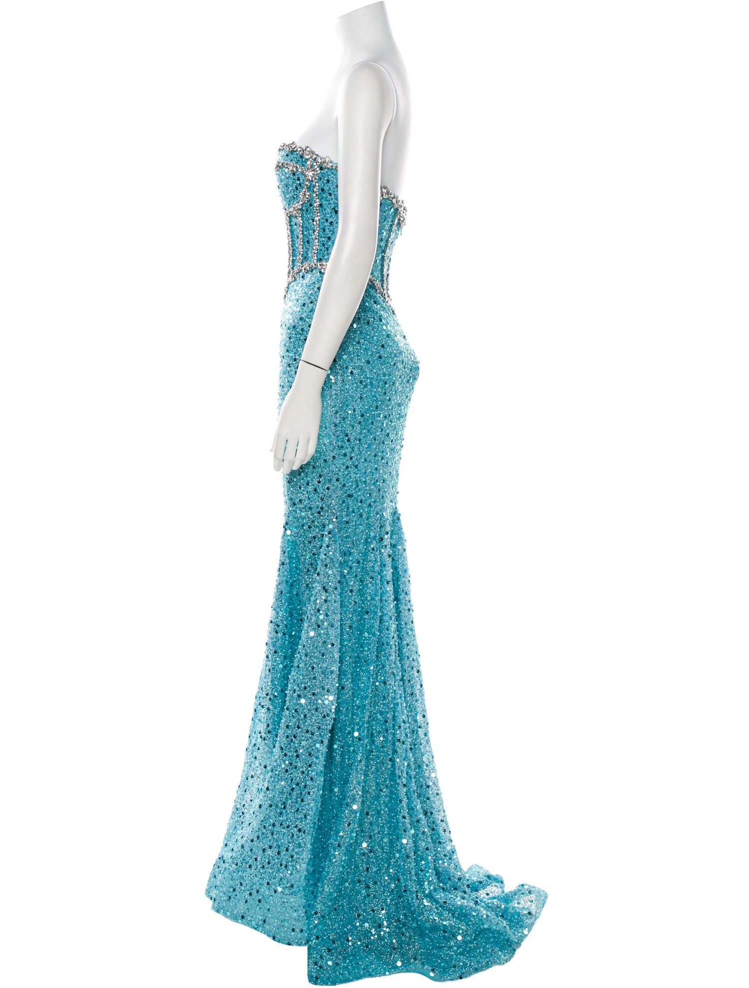 Portia & Scarlett Sequin Long Dress w/ Tags
