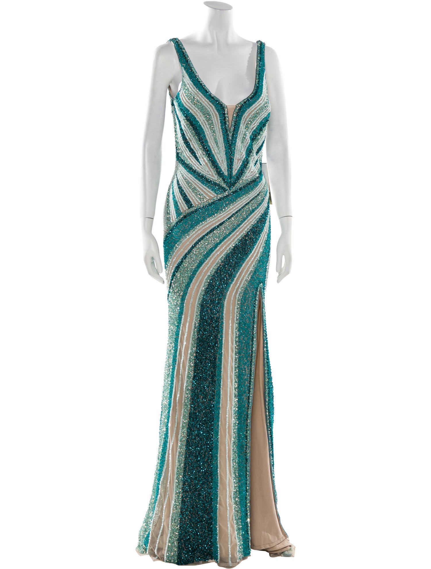 Portia & Scarlett Sequin Long Dress w/ Tags